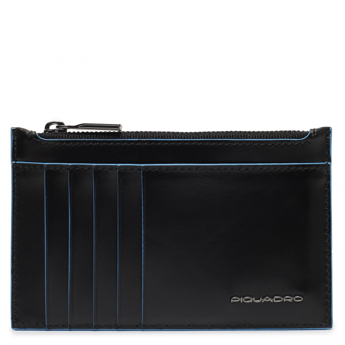 Чехол для кредитных карт PIQUADRO BLUE SQUARE черный PP6561B2R/N