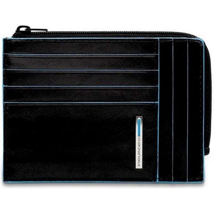 Чехол для кредитных карт PIQUADRO BLUE SQUARE (черный) PU1243B2R/N