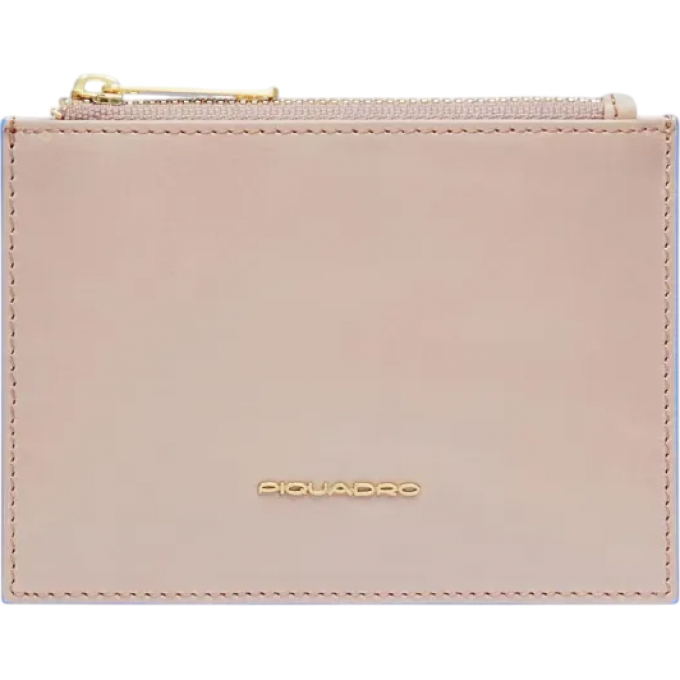 Кошелек женский PIQUADRO BLUE SQUARE пудровый PP6659B2R/RO2