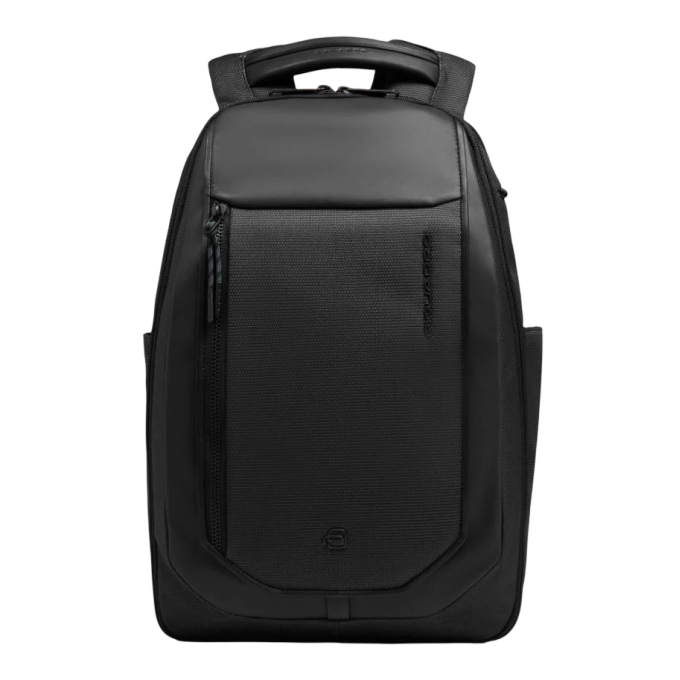 Рюкзак мужской PIQUADRO LYSS черный полиуретан/полиэстер/ кожа CA6928S143BM/N