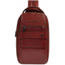 Рюкзак слинг мужской PIQUADRO SOLM табачный кожа CA7028S141/CU