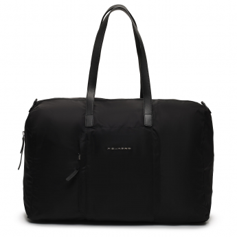 Сумка женская PIQUADRO LYRA BV6722W92T/N черная ткань/натуральная кожа Сумка женская PIQUADRO LYRA BV6722W92T/N черная ткань/натуральная кожа